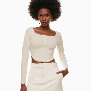 Aritzia Babaton Sculpt Knit Bustier
